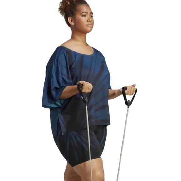 ADIDAS 11 Honore Training Blue T-shirt Tee, Size 3X, New with Tag Retail $110 - Picture 3 of 16